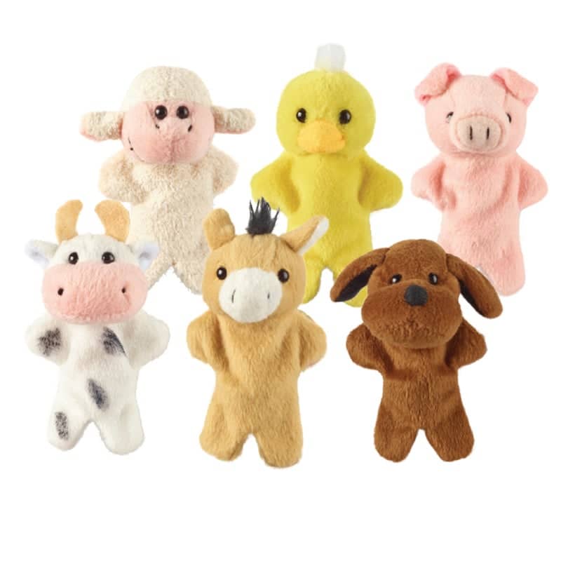 Animal finger puppets | stocking fillers little boys