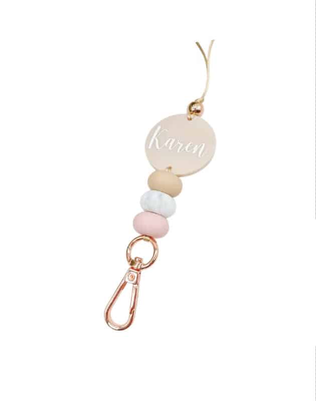 Personalised key ring | gift ideas for mums