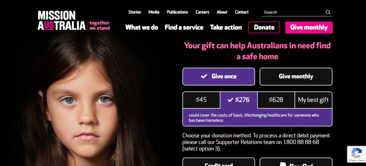 Mission Australia | domestic violence charities
