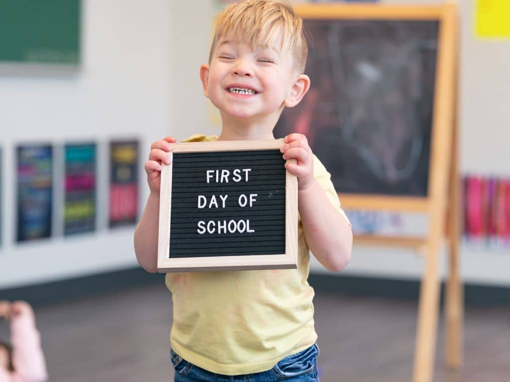  first day of school