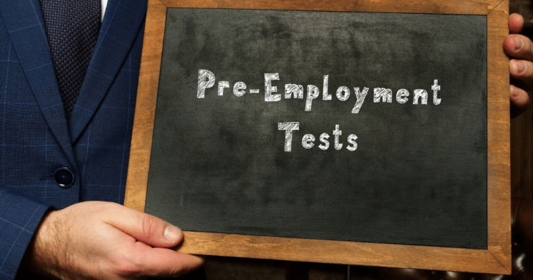 Pre-employment tests